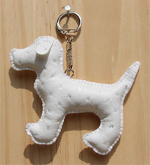 Porte-cl&eacute;s Chien n&deg;10