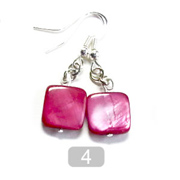 Boucles d'oreilles - nacre - 04